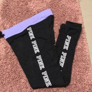 VS PINK yoga leggings